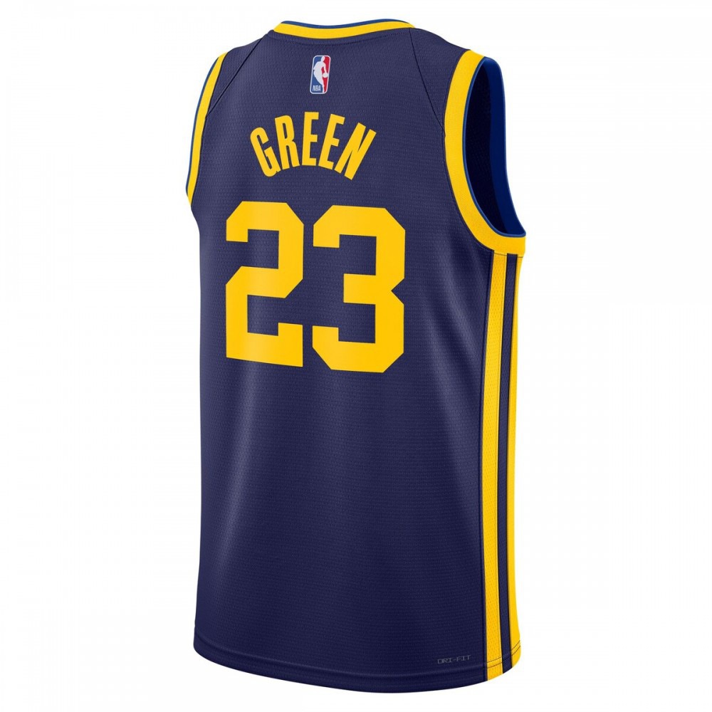 Draymond Green Golden State Warriors Jordan Brand Unisex 2022/23 Swingman Badge Jersey - Statement Edition - Navy-Pro Kit Vault | Brand New 26/27 Sports Jerseys